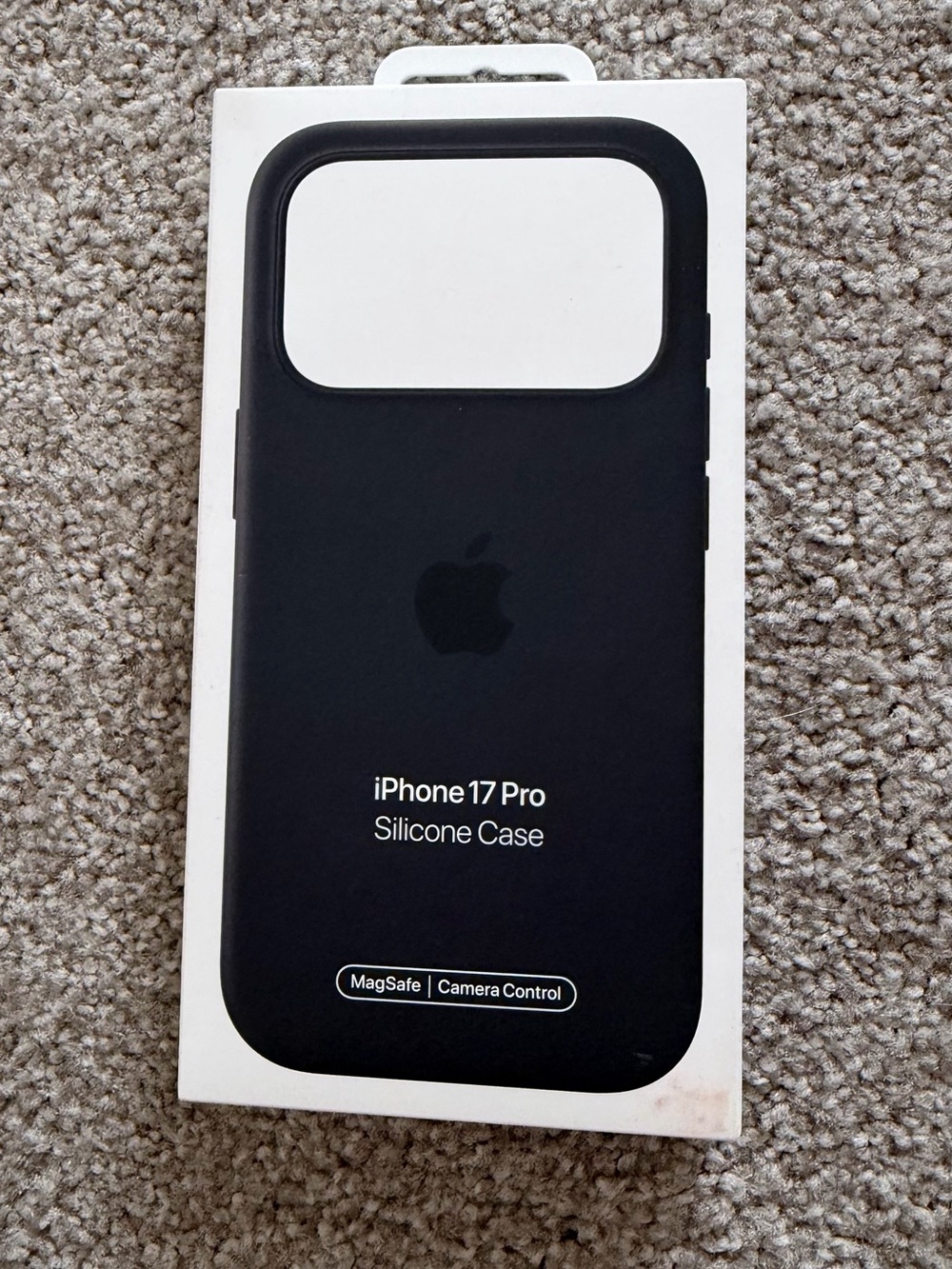 Apple iPhone 17 Pro Silicone Case - Black